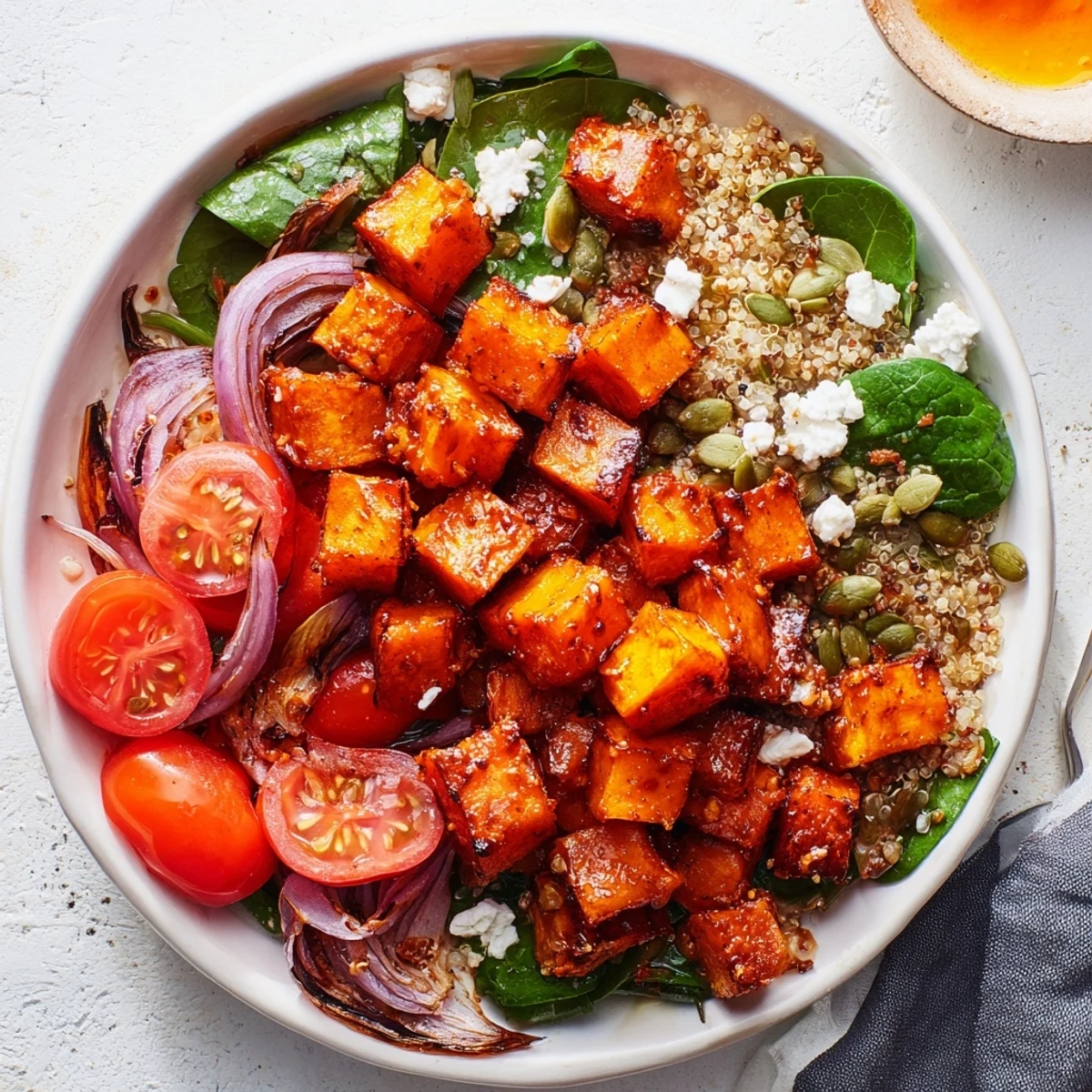 Golden Honey Roasted Squash