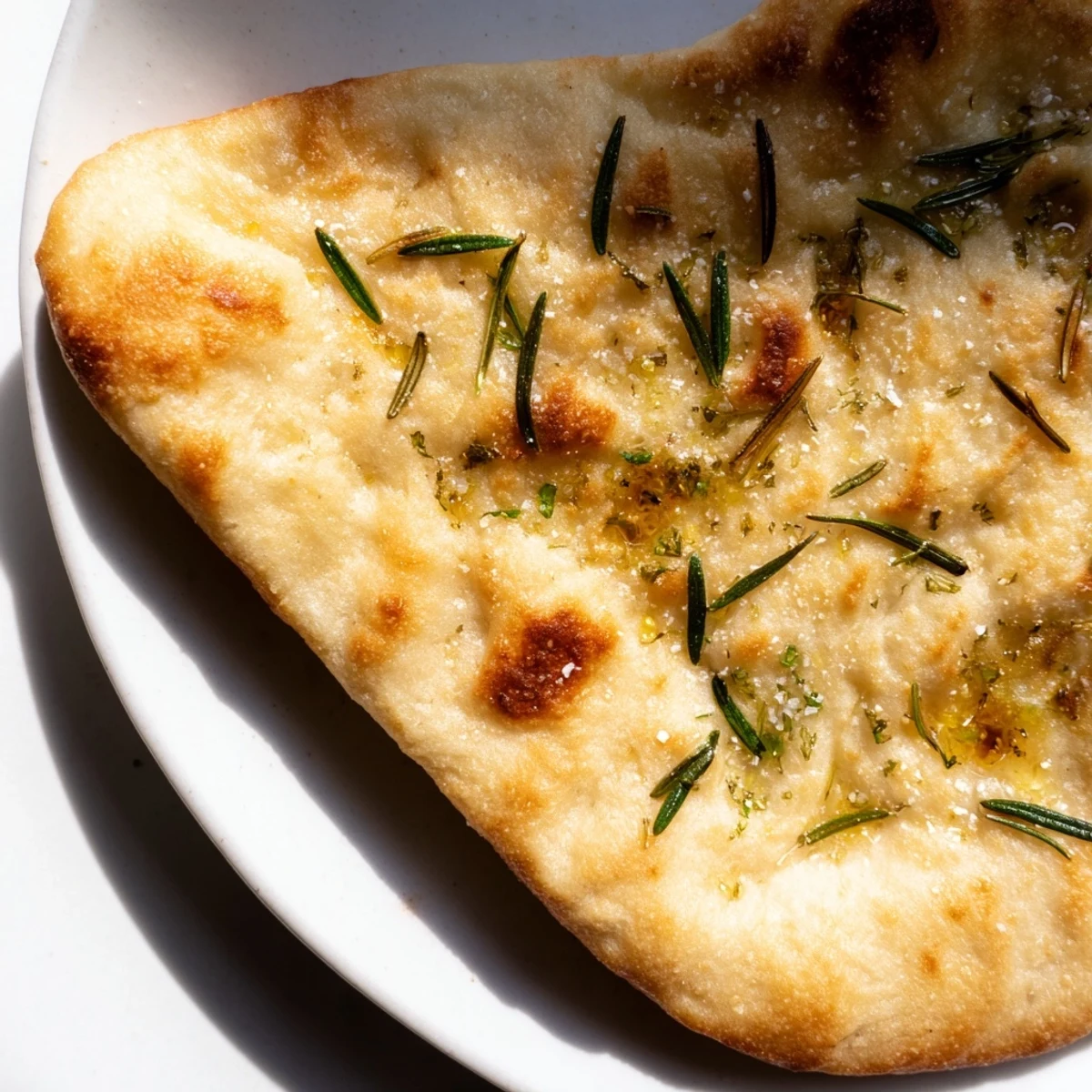 Quick Homemade Flatbread Rosemary