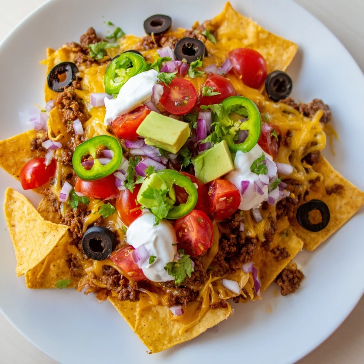 Classic Sheet Pan Beef Nachos