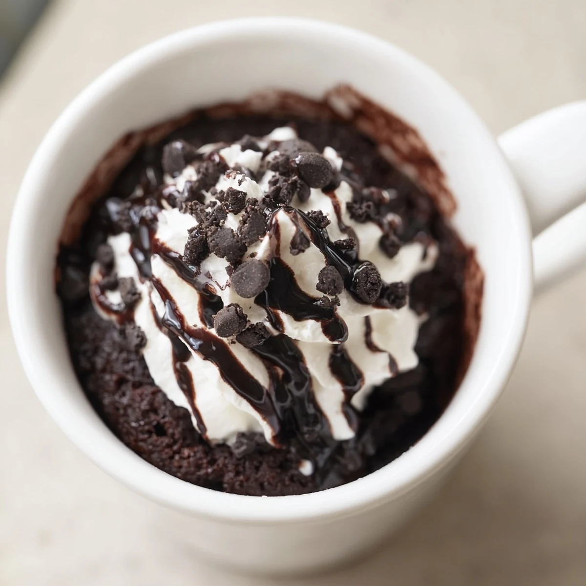 Oreo Mug Chocolate Cake