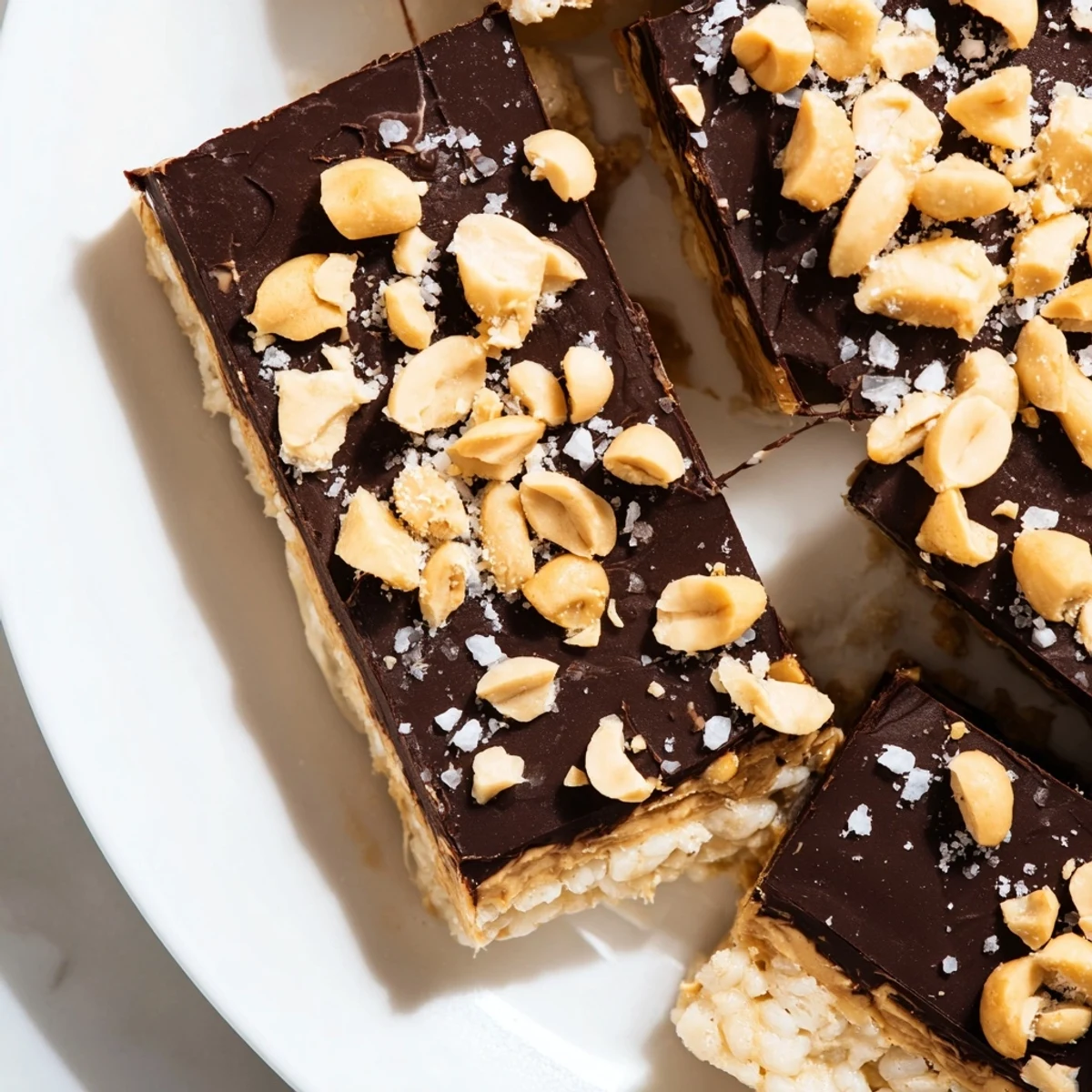 These Peanut Butter Chocolate Rice Cakes offer a satisfying mix of creamy peanut butter and dark chocolate deliciousness.