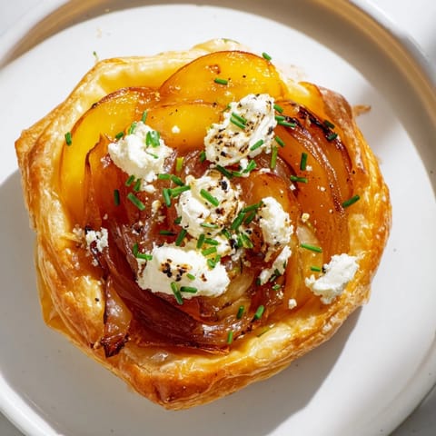 Caramelized Onion Goat Cheese Tart