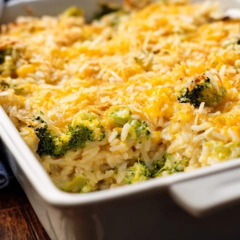 Cheesy Broccoli Rice Bake #17