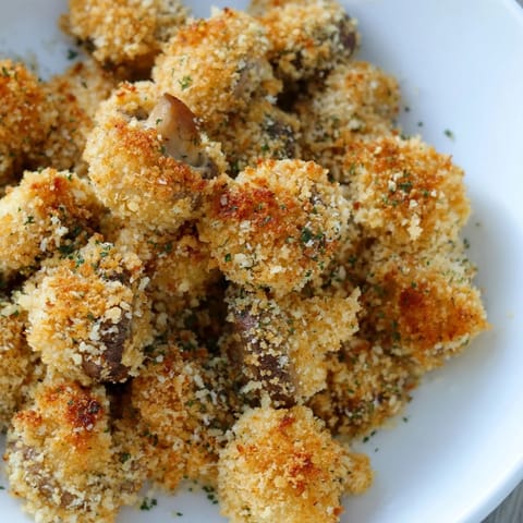 Ranch-Seasoned Crispy Mushrooms