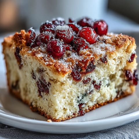 Cranberry Orange Breakfast Cake