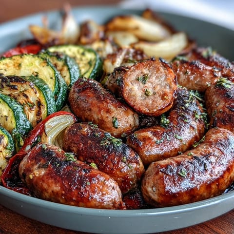 Sheet Pan Italian Sausage Peppers