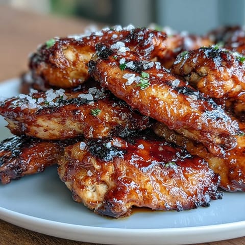 Salted Honey Sriracha Wings