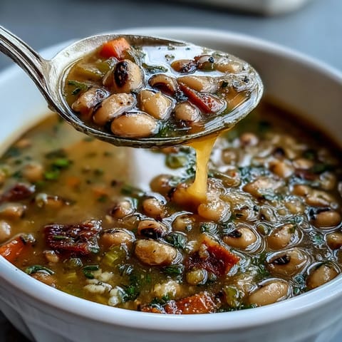 Ham Black-Eyed Pea Soup