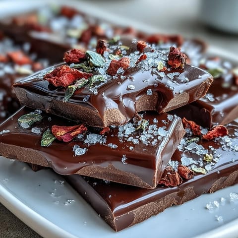Dubai chocolate strawberry bark