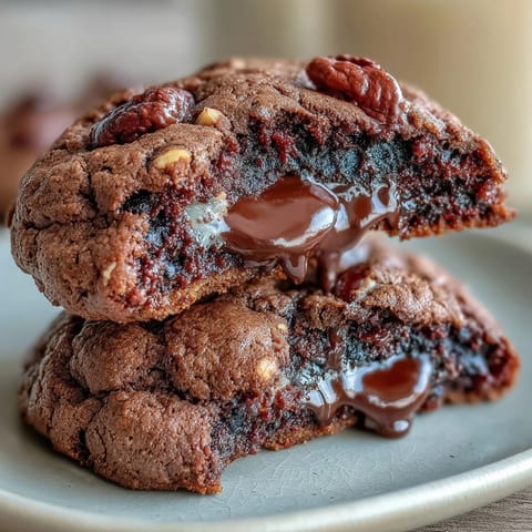 Dark Chocolate Vanilla Cookies