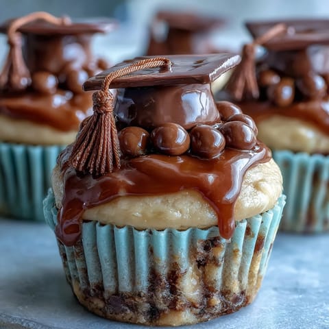 Simple Graduation Cupcakes Cap