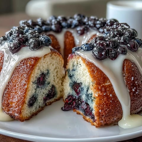 Vibrant lemon blueberry layer cake with fresh berries and zesty lemon cream cheese frosting, perfect for spring birthdays and celebrations.