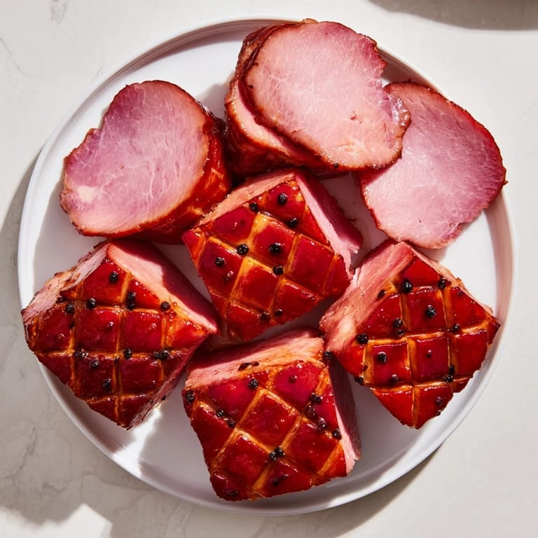 Juicy and tender, enjoy this holiday Slow-Cooked Honey Glazed Ham with its beautiful, glazed finish.