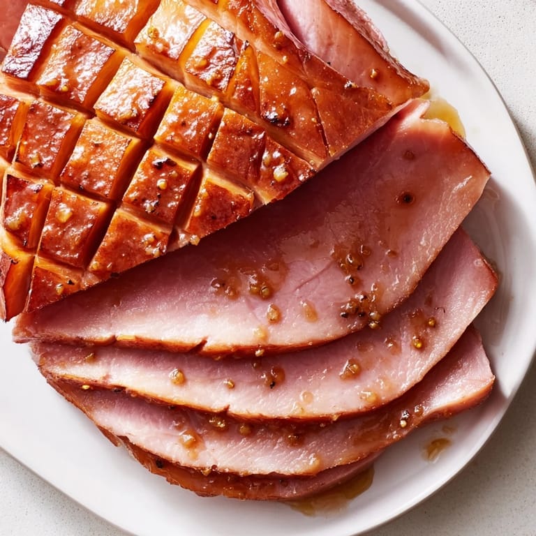 Slow-cooked to perfection, this Honey Glazed Ham boasts a sweet and savory spiced honey flavor.