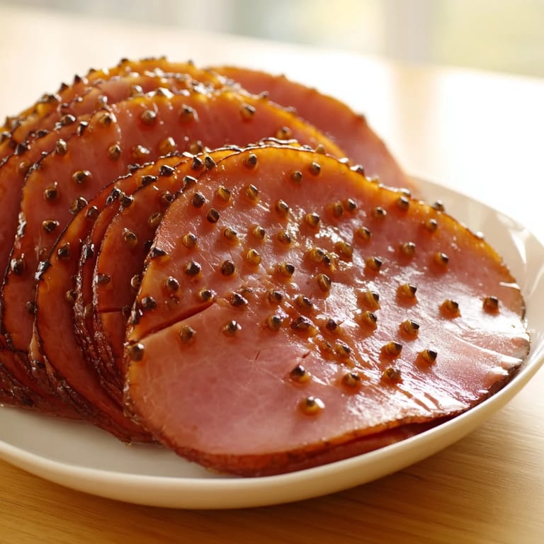 Slow-cooked to perfection, this Honey Glazed Ham boasts a sweet and savory spiced honey flavor.