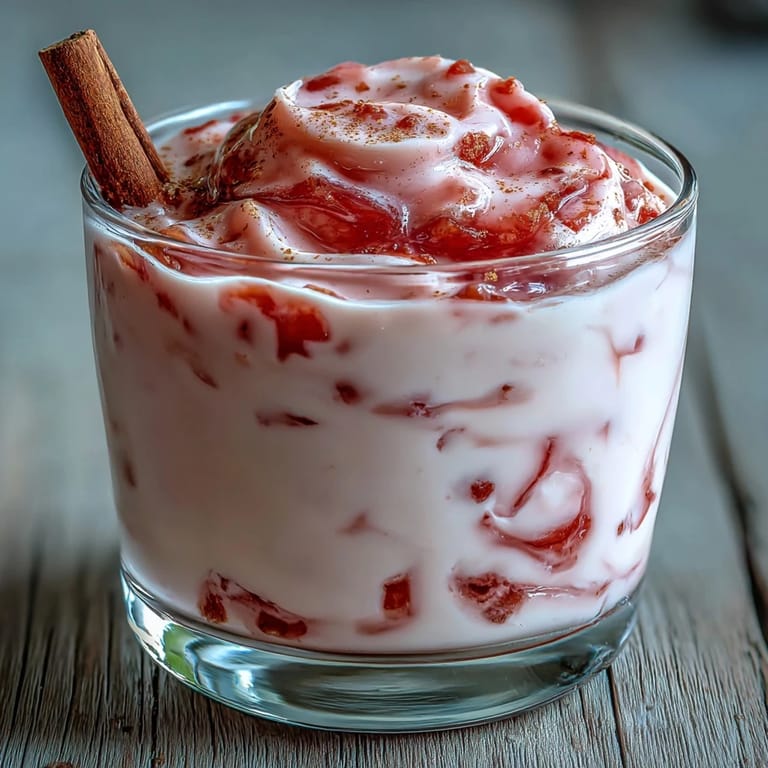 Blended coconut milk and guava marmalade create a sweet, festive Puerto Rican coquito drink with a tropical twist.