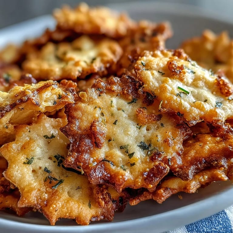 These baked Ranch Oyster Crackers are ready to serve, scattered with fresh dill and ranch seasoning beside a small dip for game day.