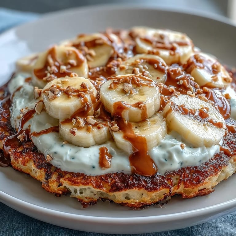 Healthy High-Protein Breakfast Pizza Bowl served with a side of berries, perfect for a nourishing morning meal.