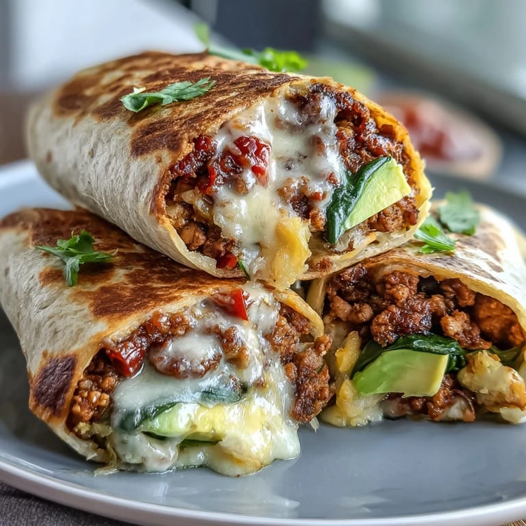Meal-prep friendly breakfast burritos loaded with turkey, eggs, black beans, and veggies, ideal for busy mornings or healthy snacking.