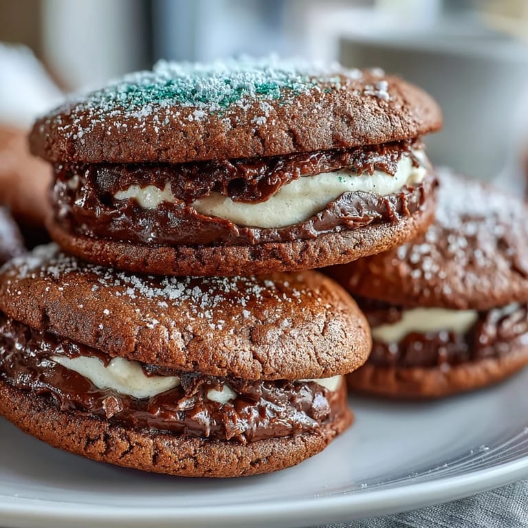 Soft and festive Irish cream cookies studded with rich chocolate chips, perfect for St. Patrick's Day celebrations.