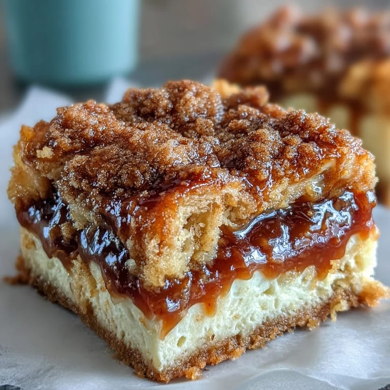 Flaky Easy Cinco de Mayo Sopapilla Cheesecake Bars ready for a festive fiesta.
